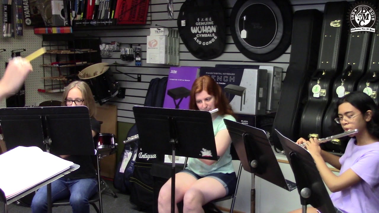 2019 Flute Choir plays 