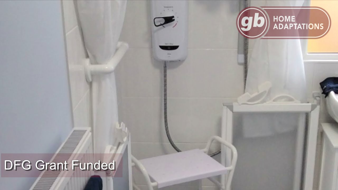 DFG Wetroom Bathroom Adaptation | GB Home Adaptations