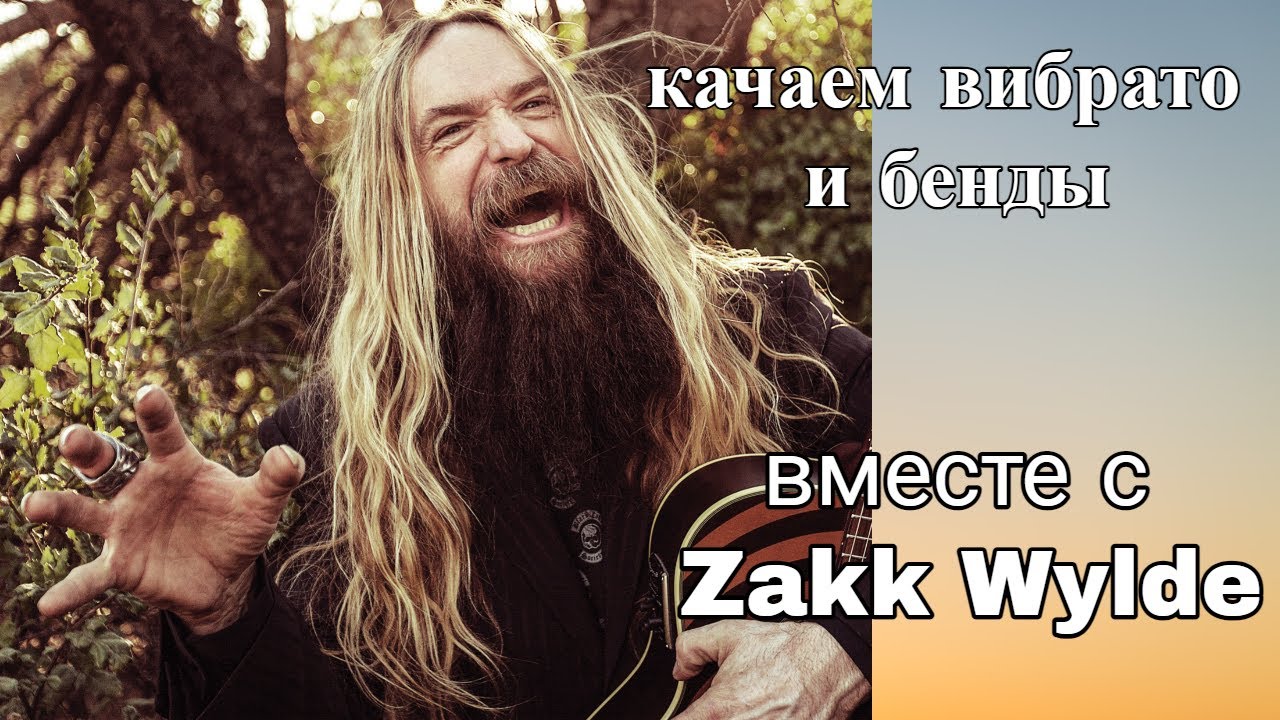 Качаем вибрато и бенды вместе с Zakk Wylde! Ozzy Osbourne 