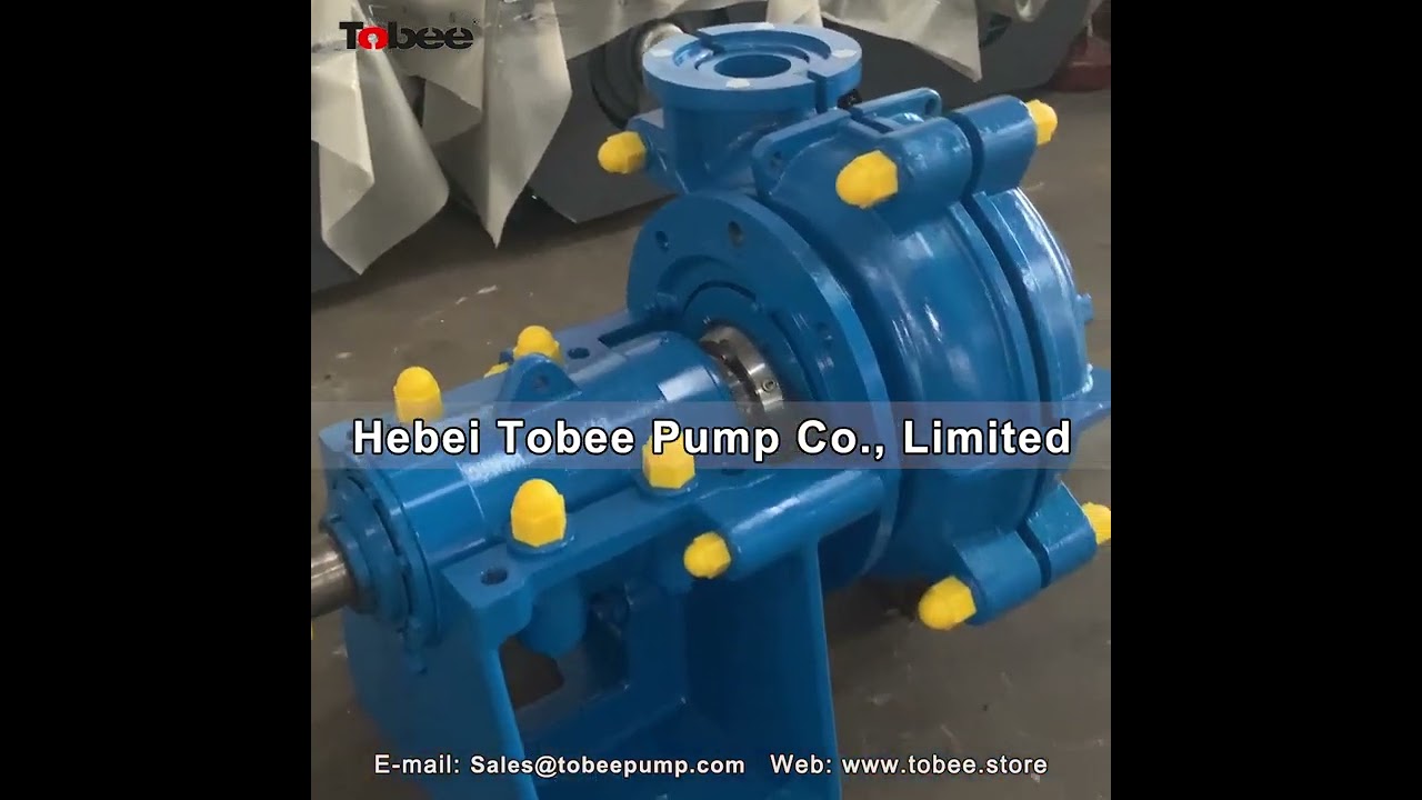 Tobee&reg; 6x4E-AH Mechanical Seal Slurry Pump for Metallurgy Industry