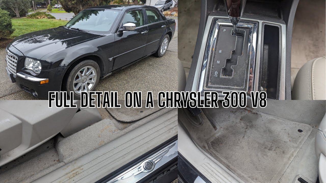 Deep Cleaning a Chrysler 300 Hemi | Full Car Detail | Lake Stevens Auto Detailing
