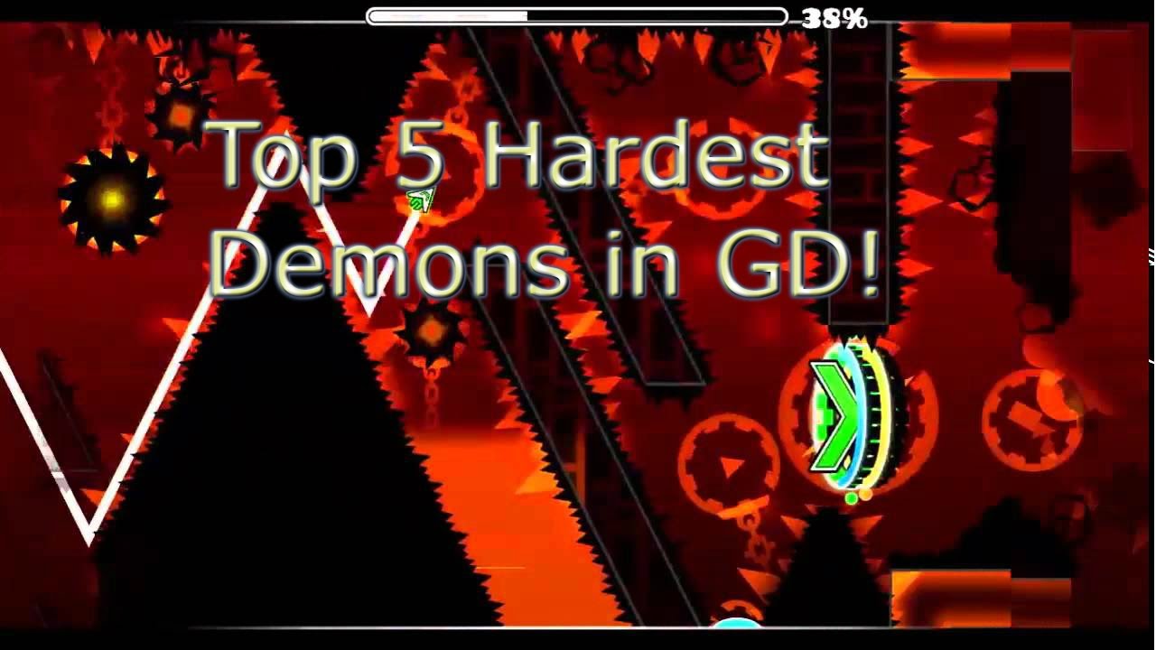 Top 5 Hardest Demons in GD