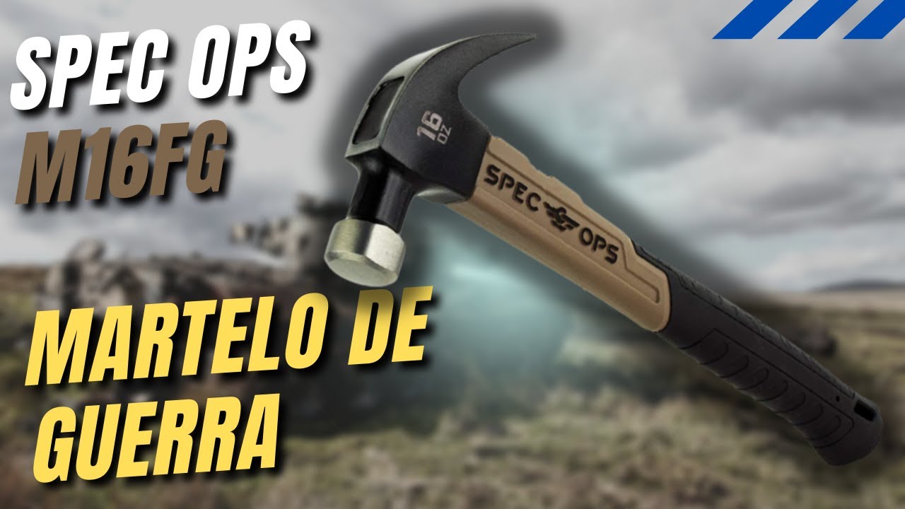 🔨PRONTO PRA GUERRA🔨 Martelo tático Spec Ops - SPEC-M16FG