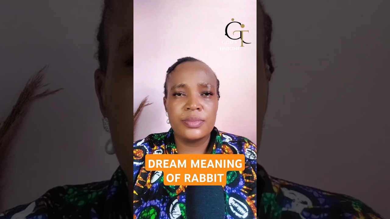 DREAM MEANING OF RABBIT.. WHAT IS THE DREAM INTERPRETATION OF RABBITS? #dreaminterpretation #rabbit