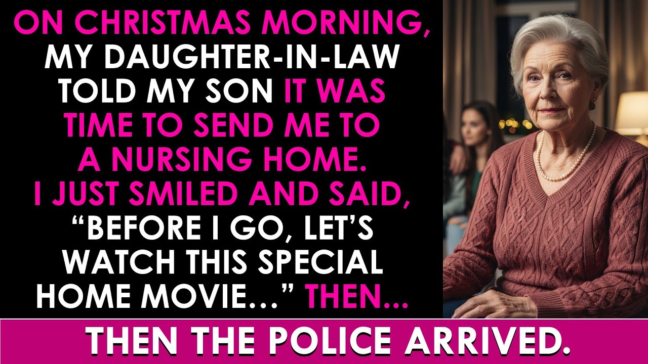 My Daughter-In-Law Whispered, “We’ll Kick Him Out After Christmas” — They Came Back To A SOLD Sign