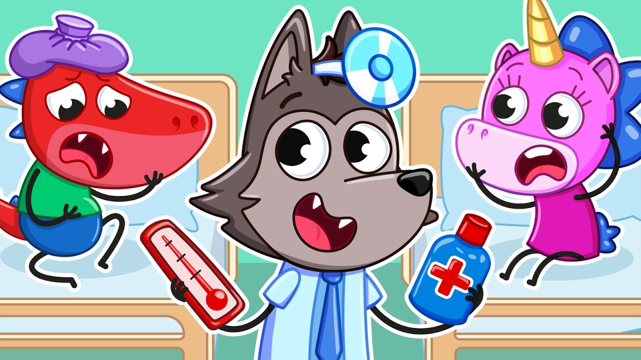 Visite chez le médecin ! | Bébé est malade 🤧 & autres histoires utiles pour enfants | Petite Mimi🦄