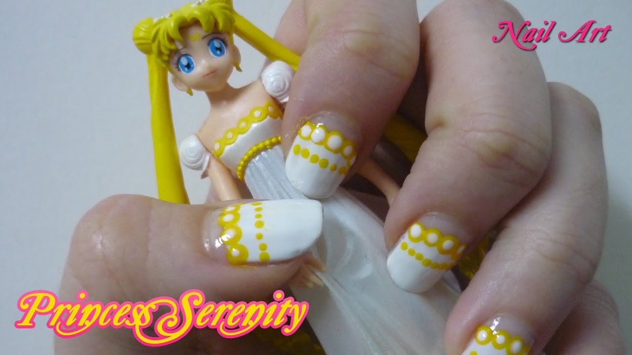 Princess Serenity Nail Art