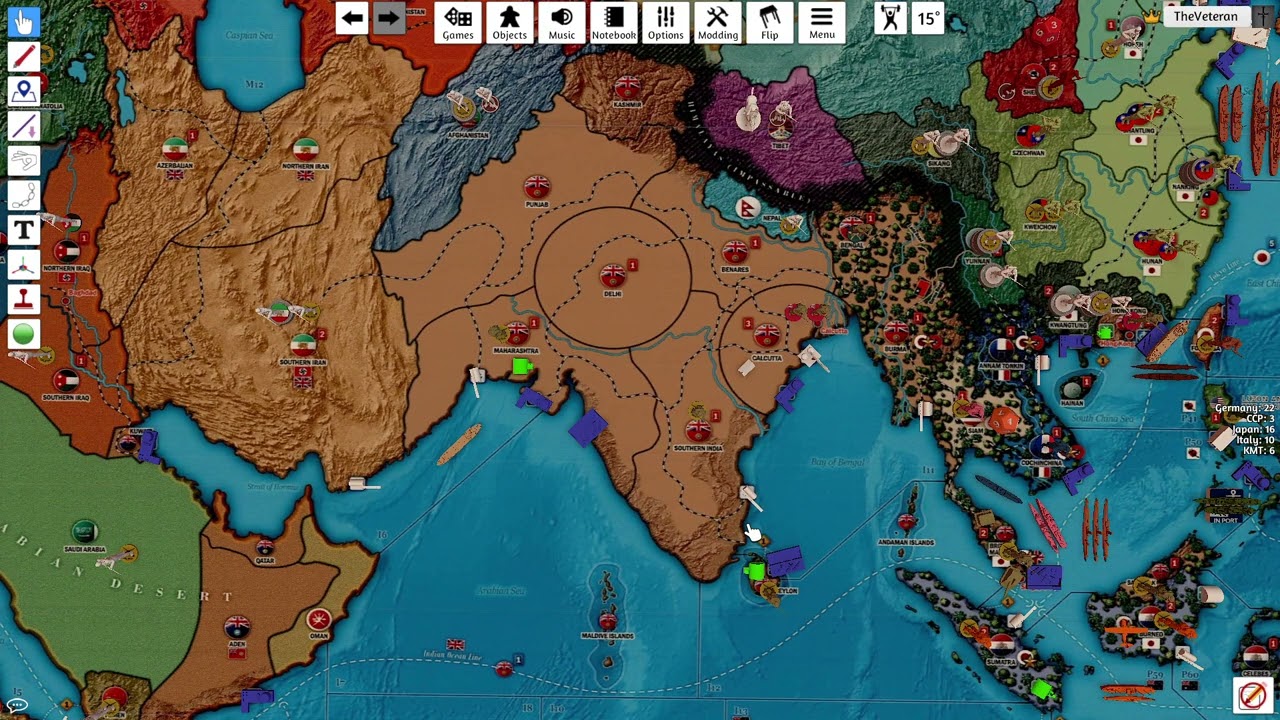 Operation Zipper T1 July 36 Allies
