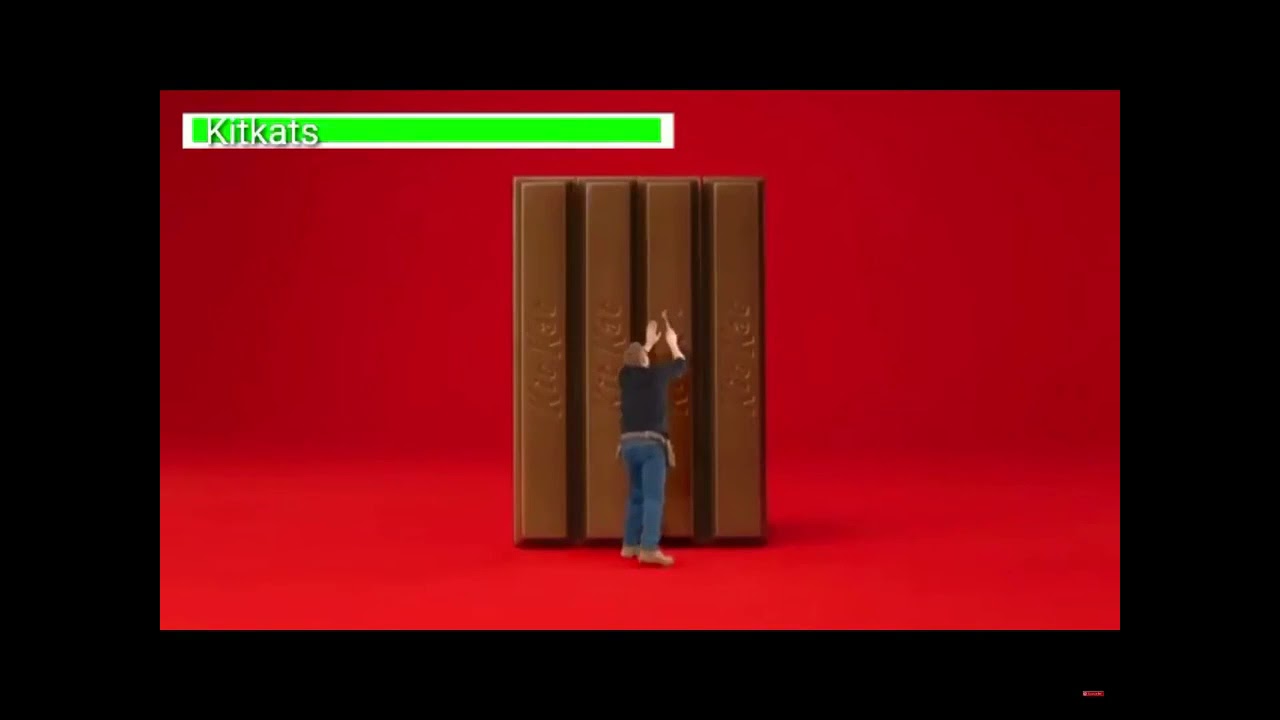 Kit Kat Commercial with Healthbars (Sponsored by Preview 2 Effects)