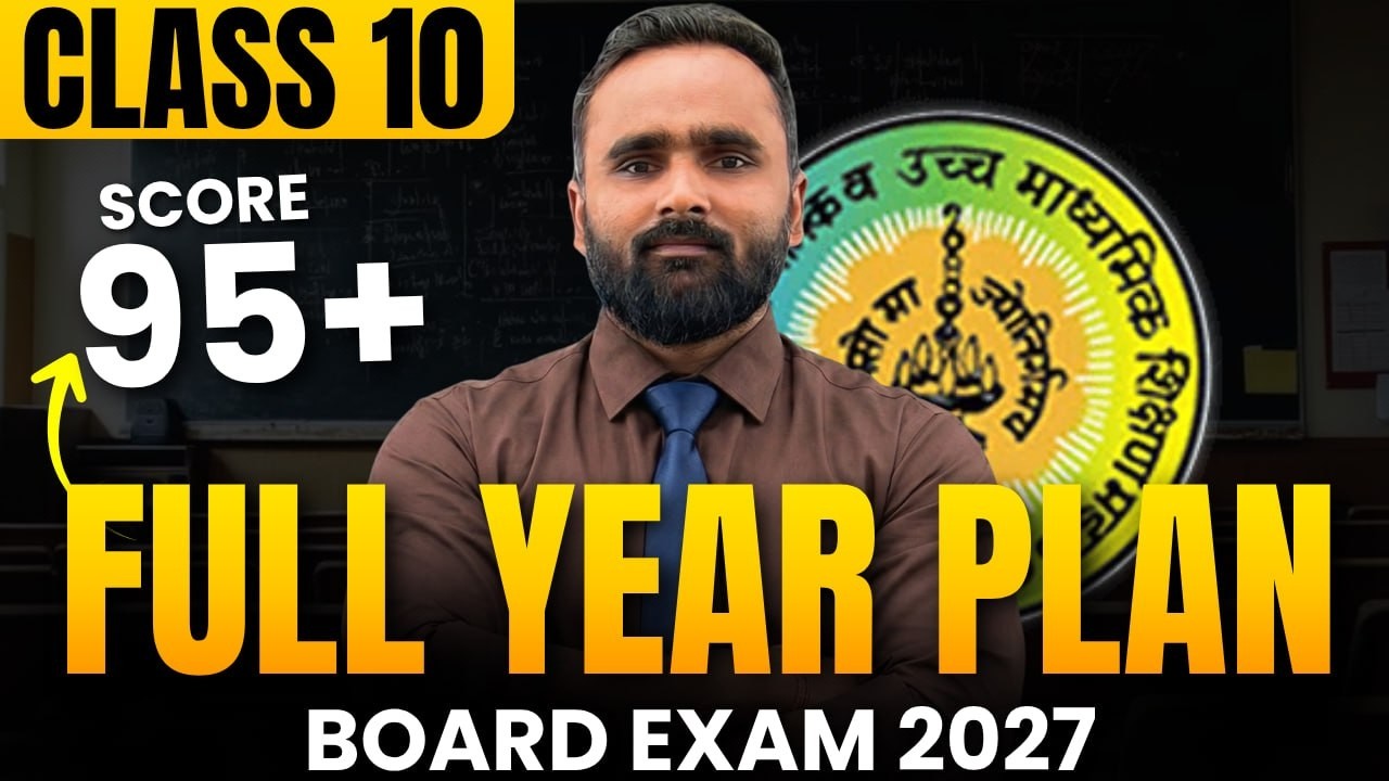 Class 10 Board Exam 2027 Full Year Plan 📚 How to Score 95+ | Pradeep Giri Sir
