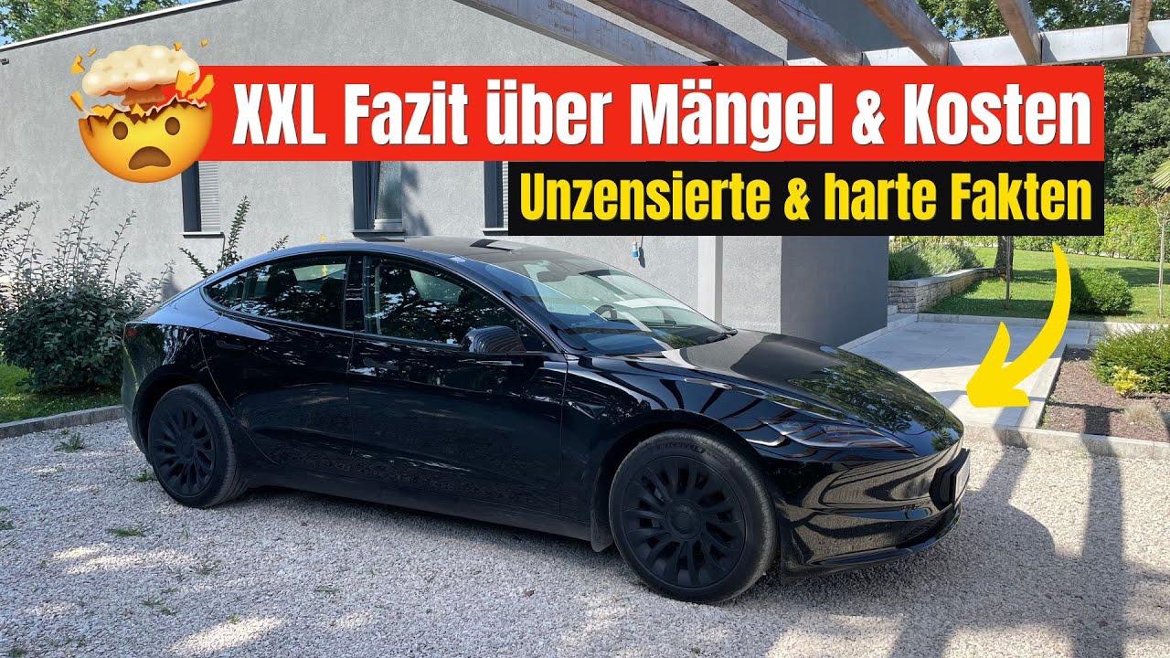 1 Jahr Tesla Model 3 Highland Long Range - REALTALK über Geld, Reichweite & Probleme