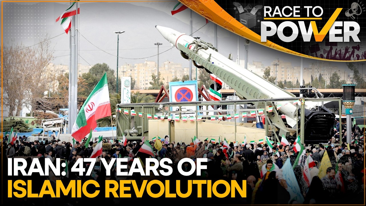 Iran Celebrates 47th Anniversary of Islamic Revolution With Massive Rallies | WION Race To Power