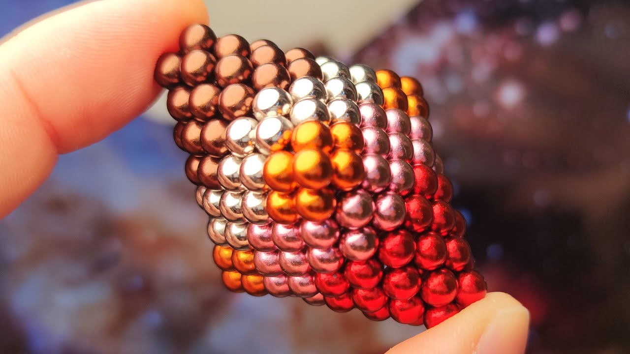 巴克球入门020 空心三角星 难度15% Tutorial Magnetic Balls