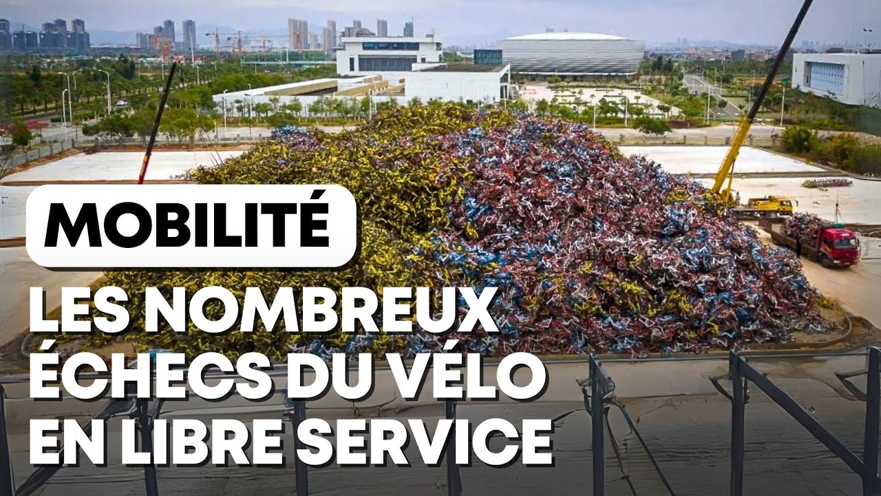 Mobilité : Les nombreux échecs du vélo en libre service