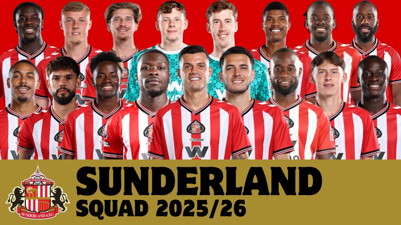 Полный состав ФК «Сандерленд» на сезон 2025/26 | Sunderland | FootWorld