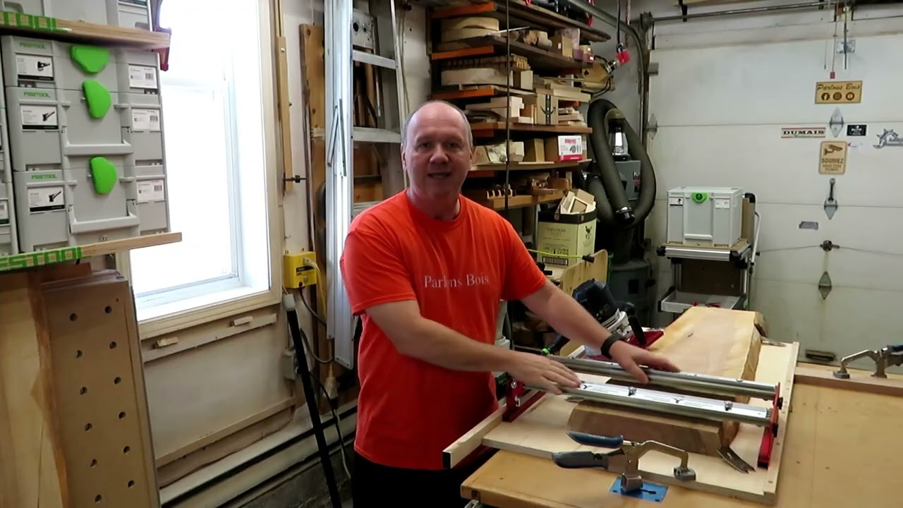 J'invente une CNC manuel pour dégauchir de grande planche à la toupie. Parlons bois. Ep.468