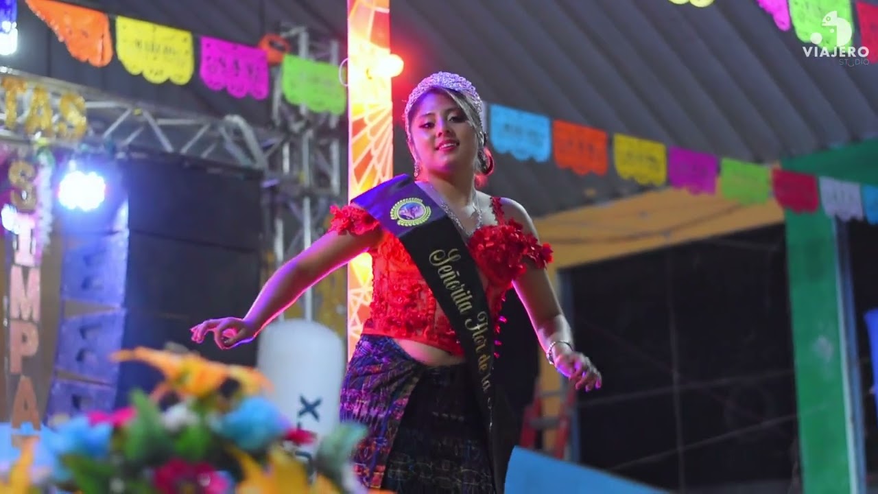 Señorita Saliente Flor de la Feria. San Marcos Huista 2024