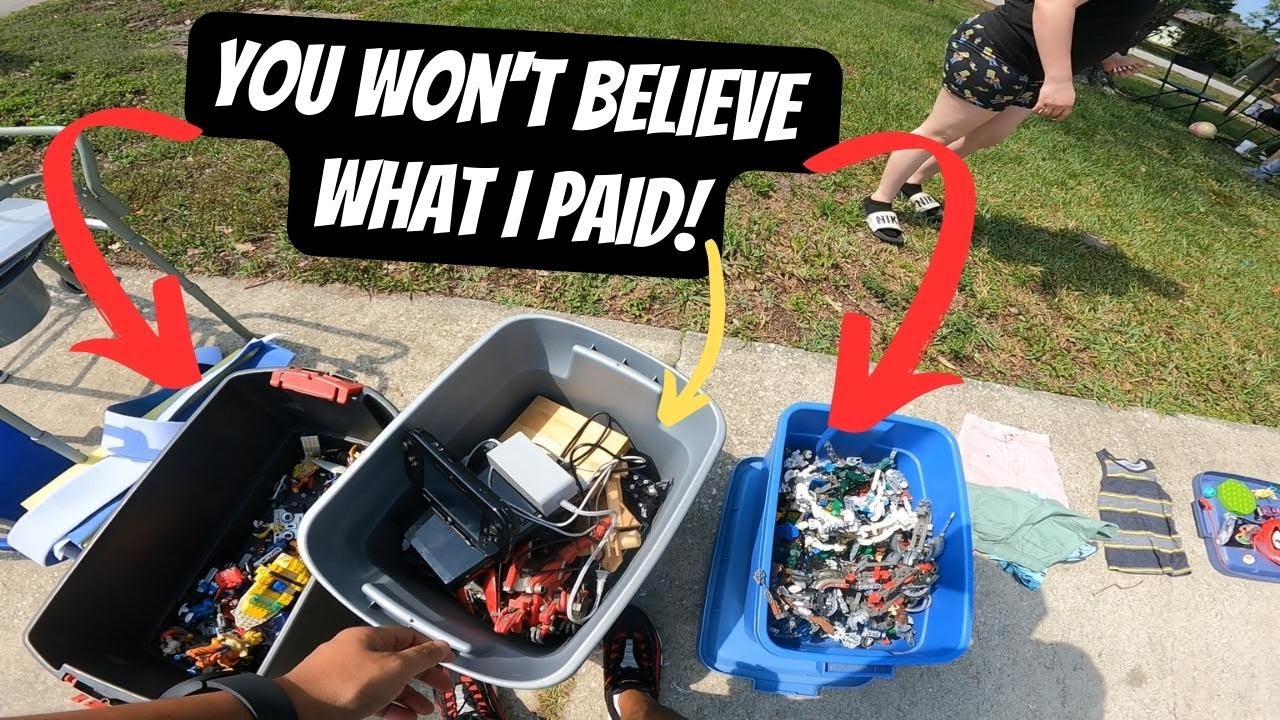HUGE Vintage Toy Collection For PENNIES! #xshouse #yardsale #garagesale