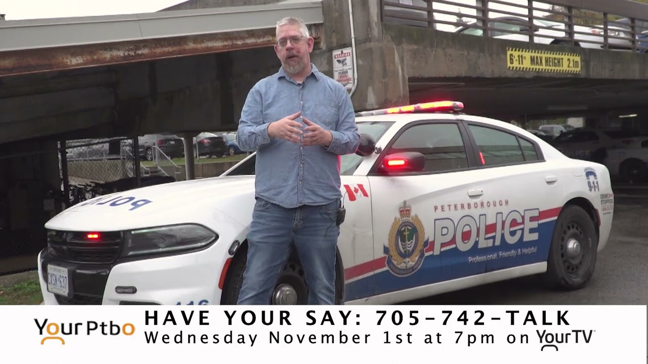YourPtbo is LIVE with Peterborough Police Chief Stuart Betts.