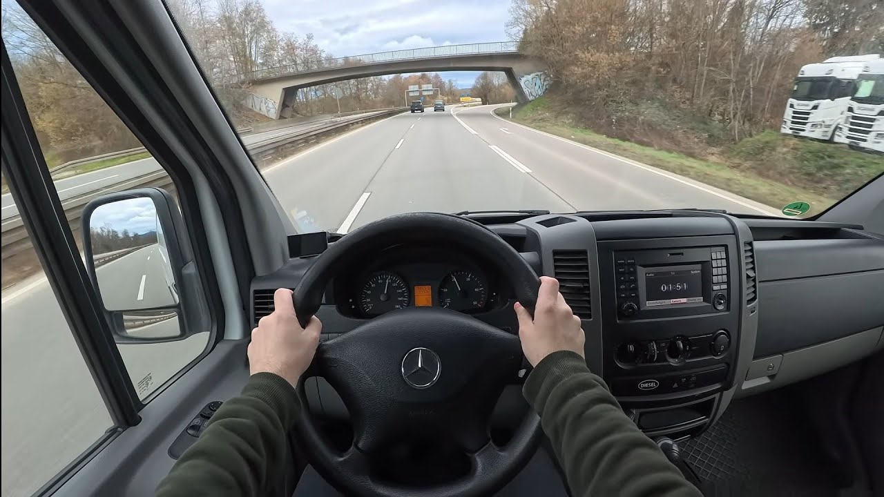 2018 Mercedes-Benz Sprinter (211 CDI | 114 hp) - POV Drive