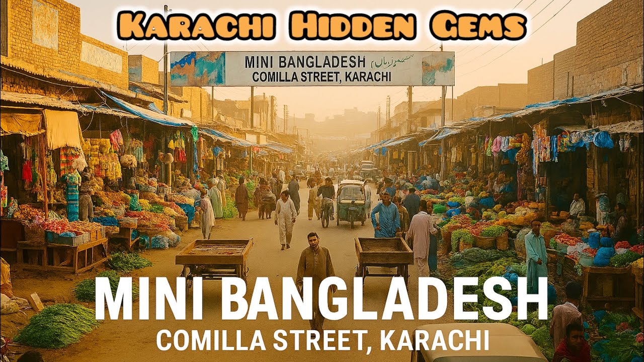 Mini Bangladesh in Karachi | Comilla Street | Bangladeshi Street Food | Bangali Bazar in Pakistan