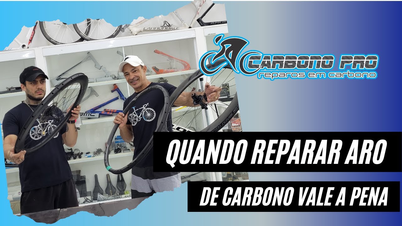Quando reparar aro de carbono vale a pena!
