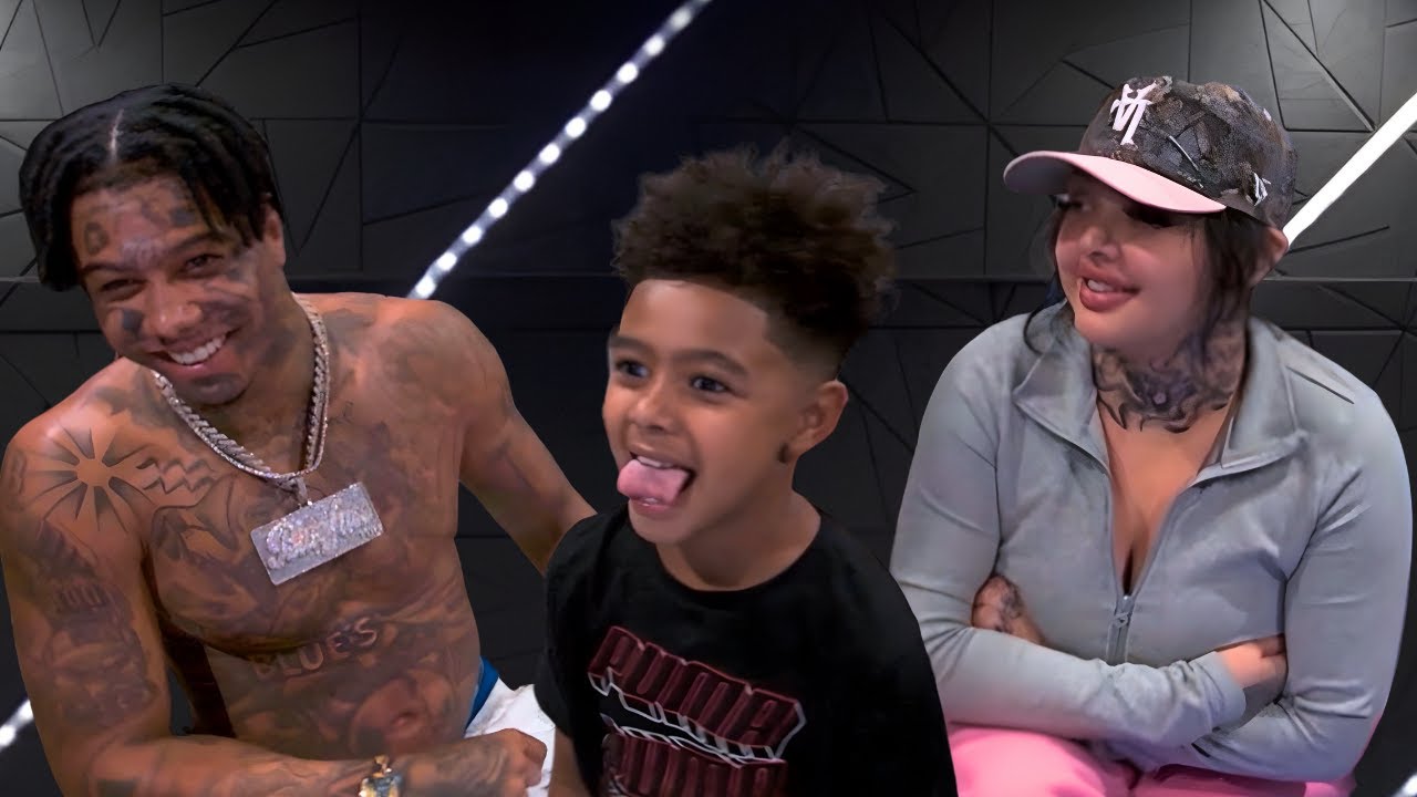 Blueface Brings His Family On Stream For The First Time