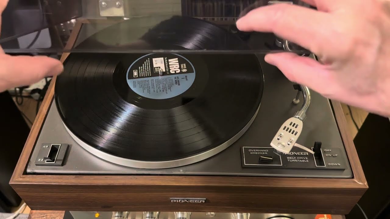 Винтажный Pioneer PL-12D II, проигрыватель с ременным приводом, @FunwithVintageHiFi