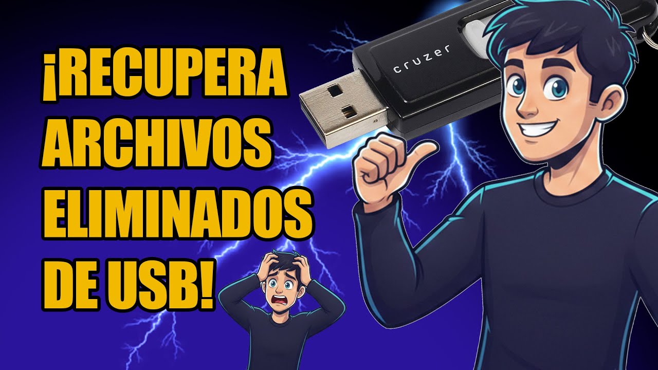 Recuperar archivos borrados de USB y Disco Duro - Fácil y rápido