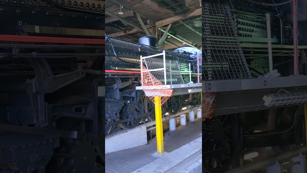 Steam Train Restoration in Action!