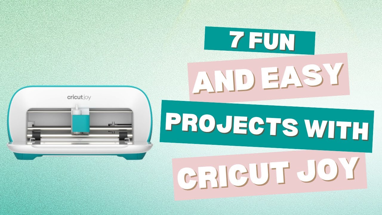 7 забавных и простых проектов для Cricut Joy, которые вы можете сделать уже сегодня!