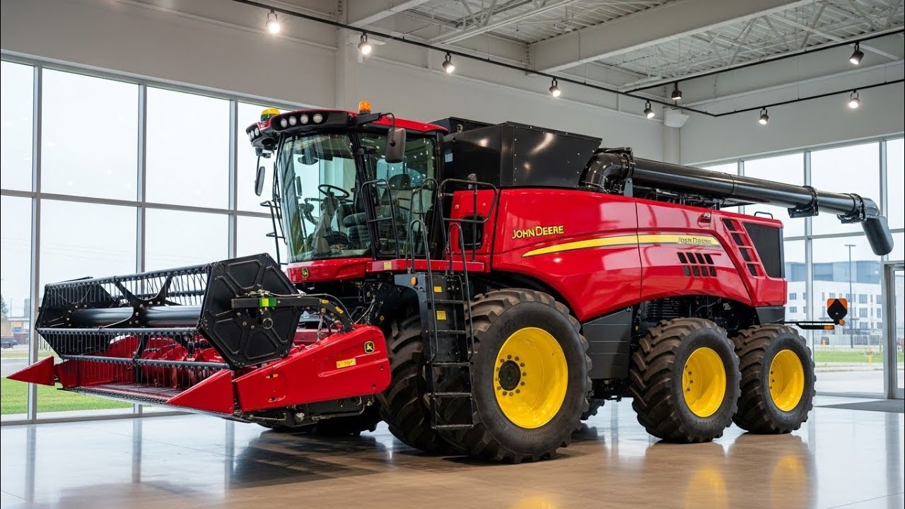 INSANE 2026 John Deere Harvester Revealed – Faster, Smarter, More Powerful Than Ever!