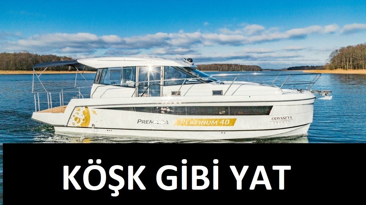 Panomarin Platinum 40 Lüks Tekne İncelemesi Köşk Mü? Yazlık Villa mı veya bir Tekne mi Sen Karar Ver