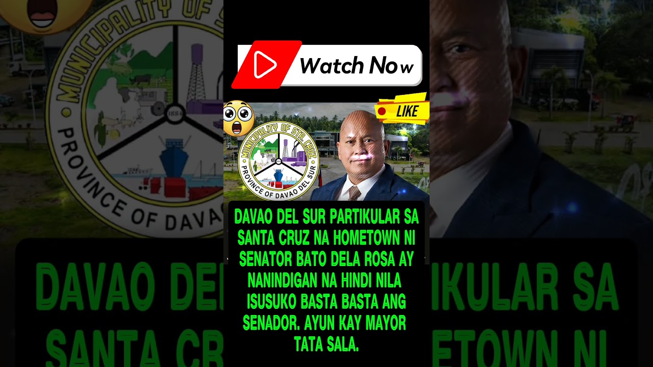 MAYOR TATA SALA, SUPORTADO SI SENATOR BATO DELA ROSA! 😲 #highlights#news#politics#viral#icc#drama