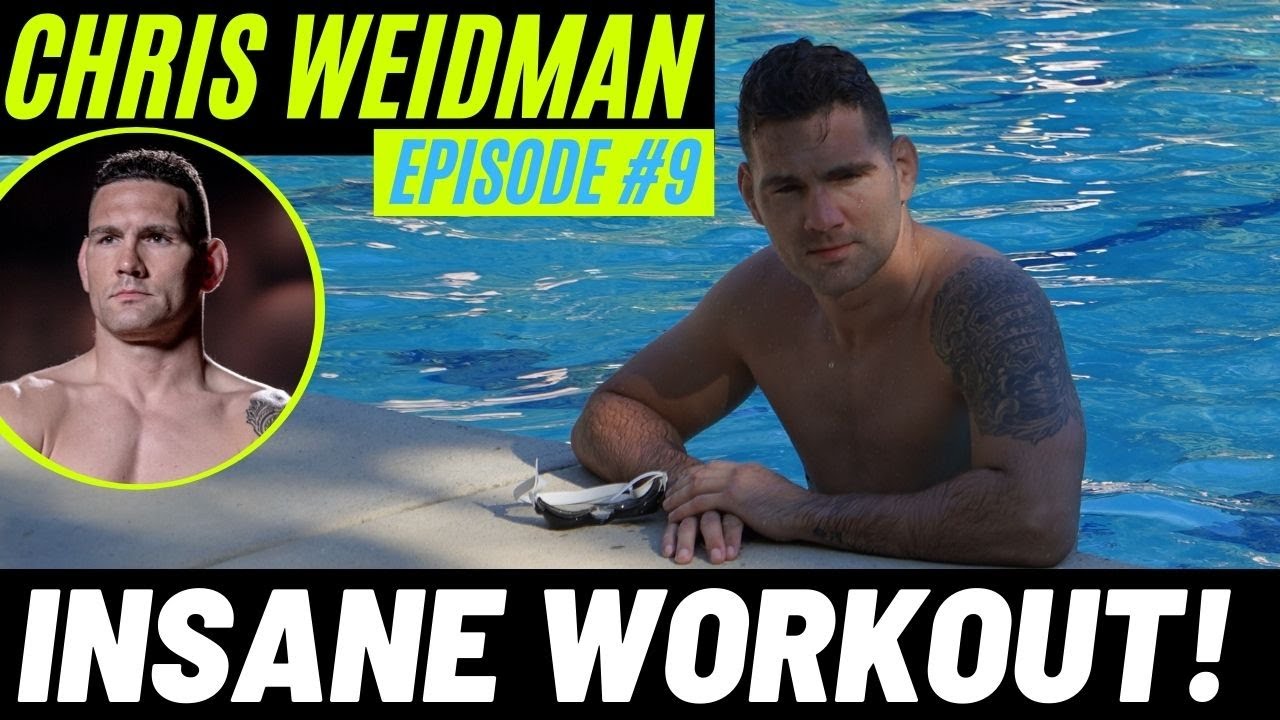 Chris Weidman | Pool Workout for UFC Fighters