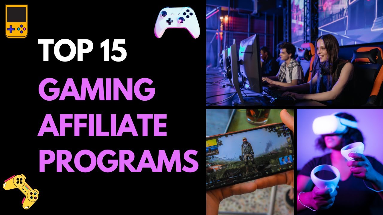 15 BEST GAMING AFFILIATE PROGRAMS | Earn Up To 50% Commission! 💸