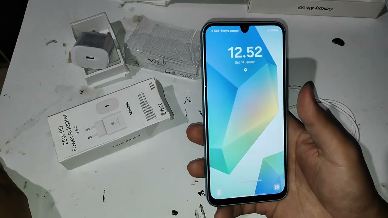 Unboxing Samsung a16 5G 8/256GB 