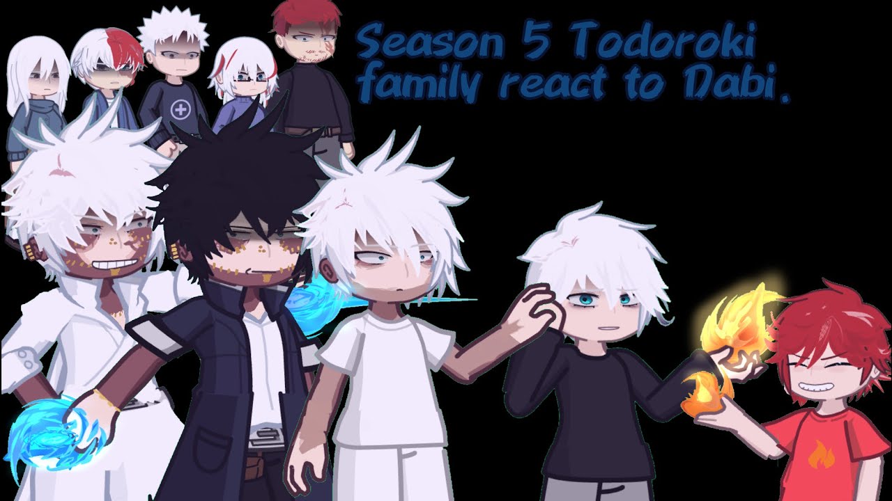 Season 5 Todoroki family react to Dabi // MANGA SPOILERS ‼️// NO SHIPS ‼️