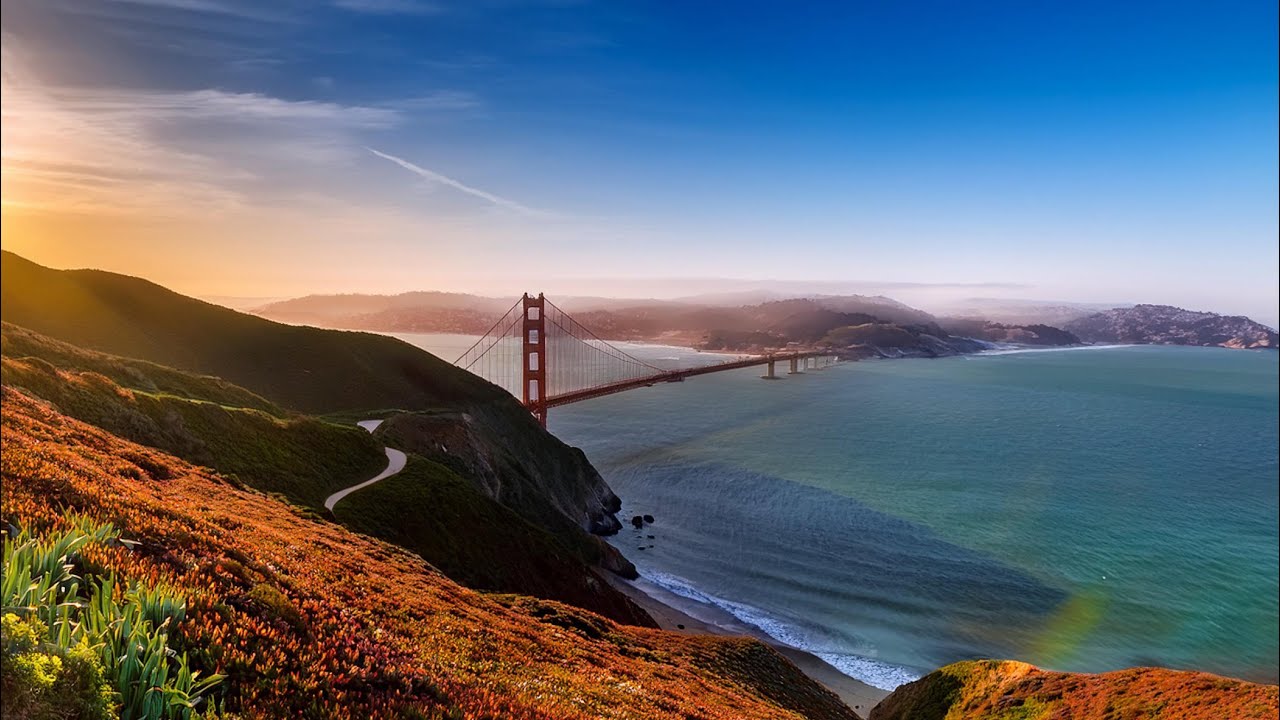 MARIN HEADLANDS DRIVE -SAN FRANCISCO 4k HDR