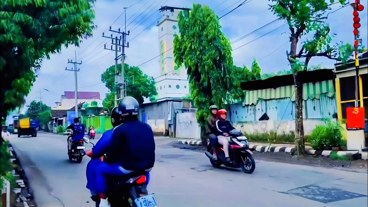 Morning walk to TERMINAL TAMANAN kota KEDIRI