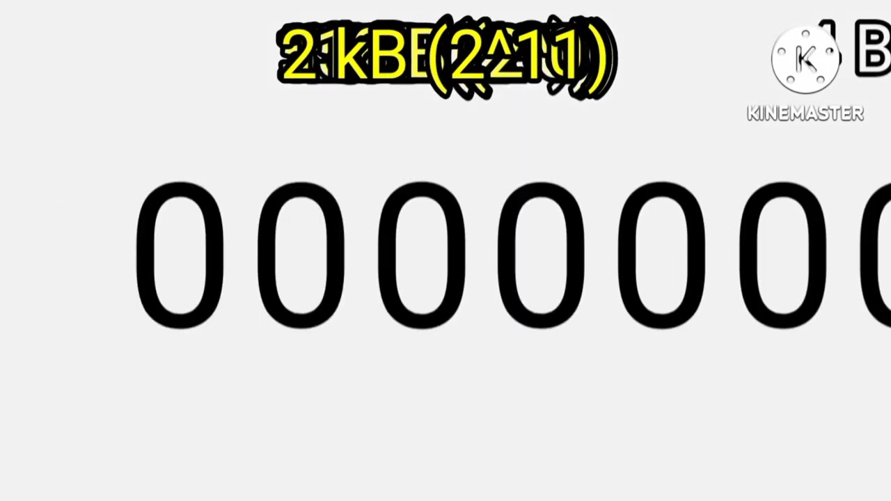 Typing Zeroes until 16 αMB (Part 1) 32 MB