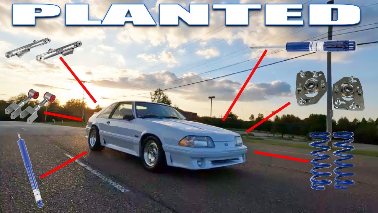 Fox body Mustang suspension done once, done right!