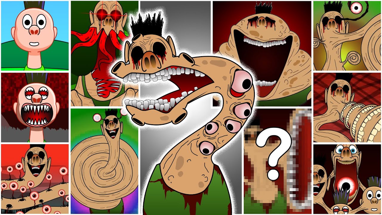 My Sprunki OC: HAMOOD HABIBI (Phase 1 to NEW Phase 68, Phase 69 from Roblox)