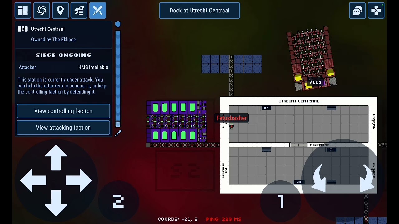 Defending a station 