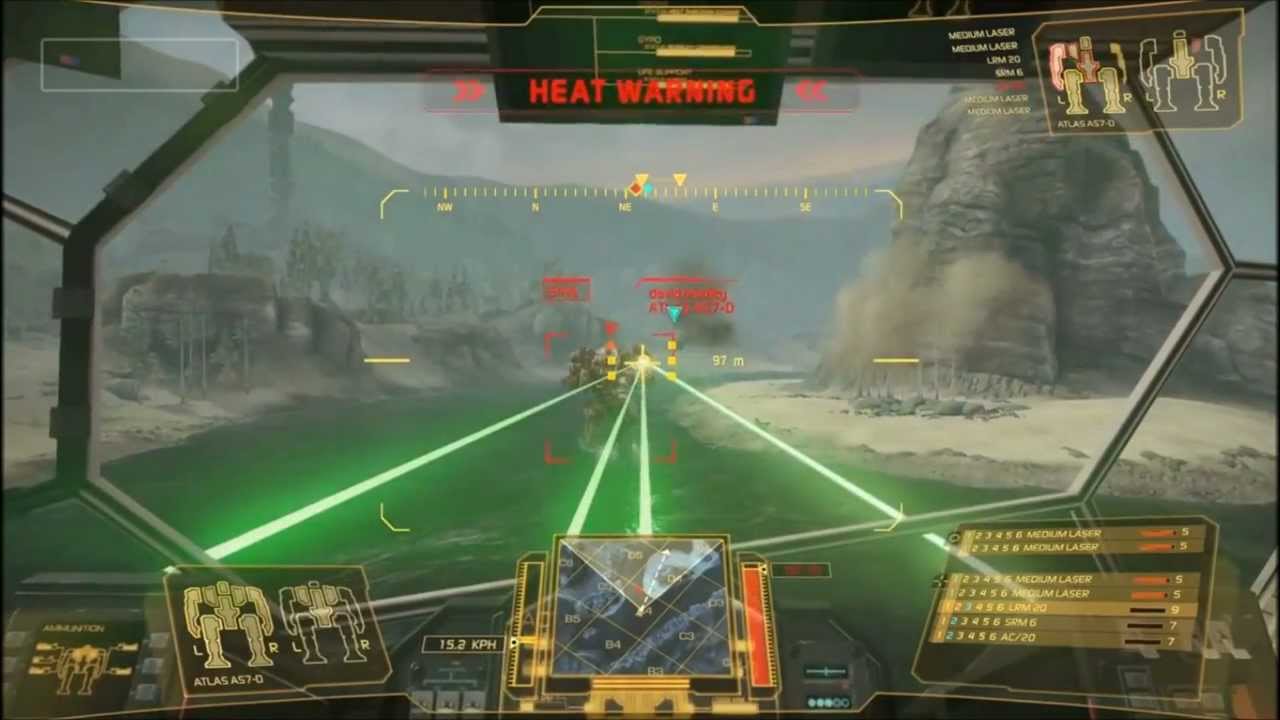 MechWarrior Online Gameplay Trailer 2012 HD