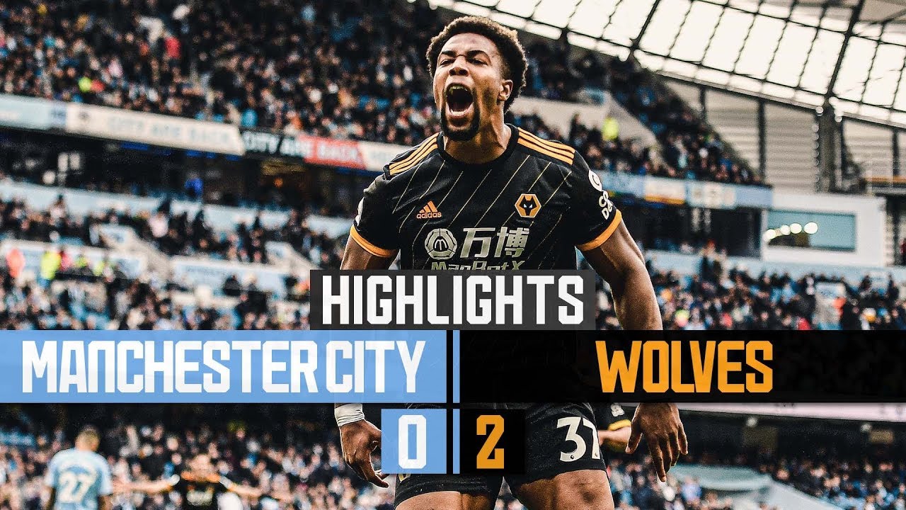 A win at the home of the champions! Manchester City 0-2 Wolves | Highlights