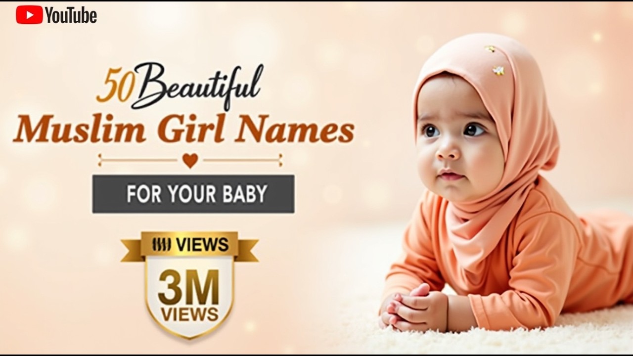MOST Popular Muslim Girls Names Starting With LETTERS A to Z | Muslim Girls Name #babynames