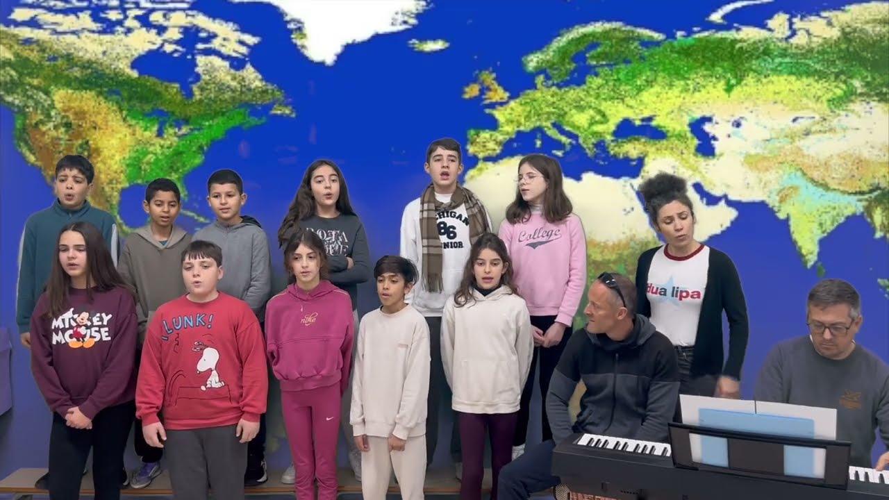 We are the world, canción para el Día de la Paz, CEIP San Juan de la Cruz
