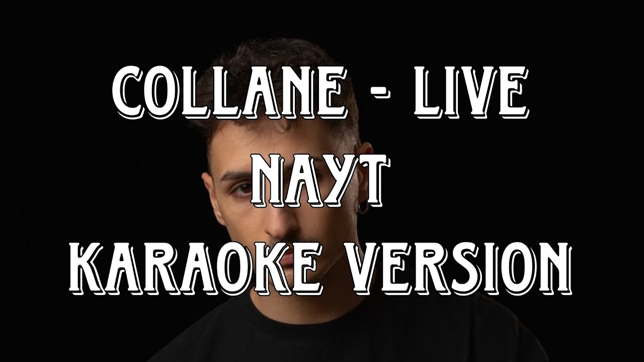 Nayt, FrenetikOrang3 - Collane - Live (Karaoke Version)