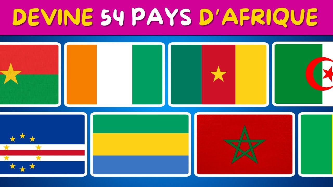 Quiz  Devine les 54 pays d'Afrique | Teste tes connaissances géographiques !
